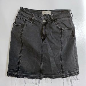 Black Denim Pacsun Skirt
